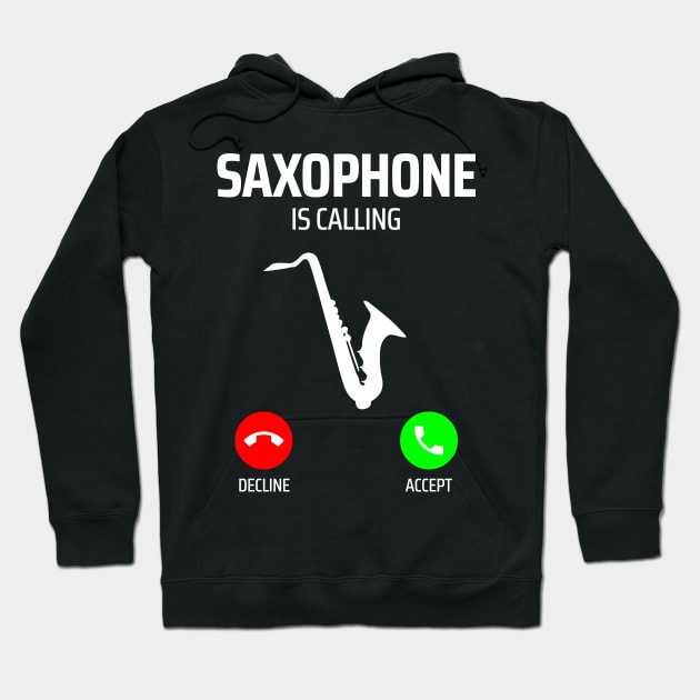 saxophone Hoodie by Circle Project